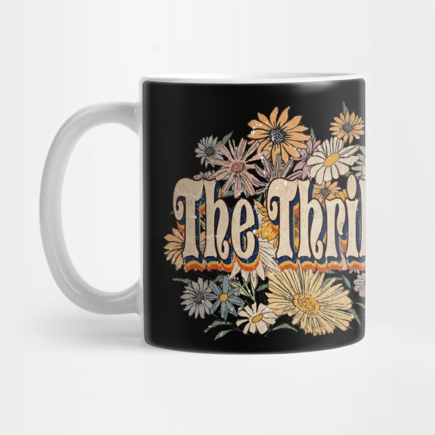 Retro The Thrills Name Flowers Limited Edition Classic Styles by BilodeauBlue